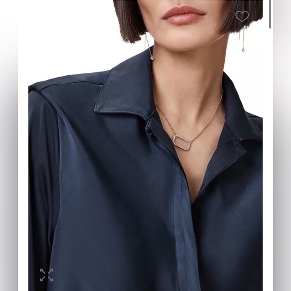 NWT- ALL SAINTS Tira Mini Dress, Collegiate Blue, US8 - Picture 3 of 12